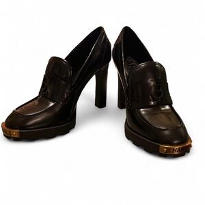 Karl Lagerfeld Paris Virna Black High Heels – Women’s 8M